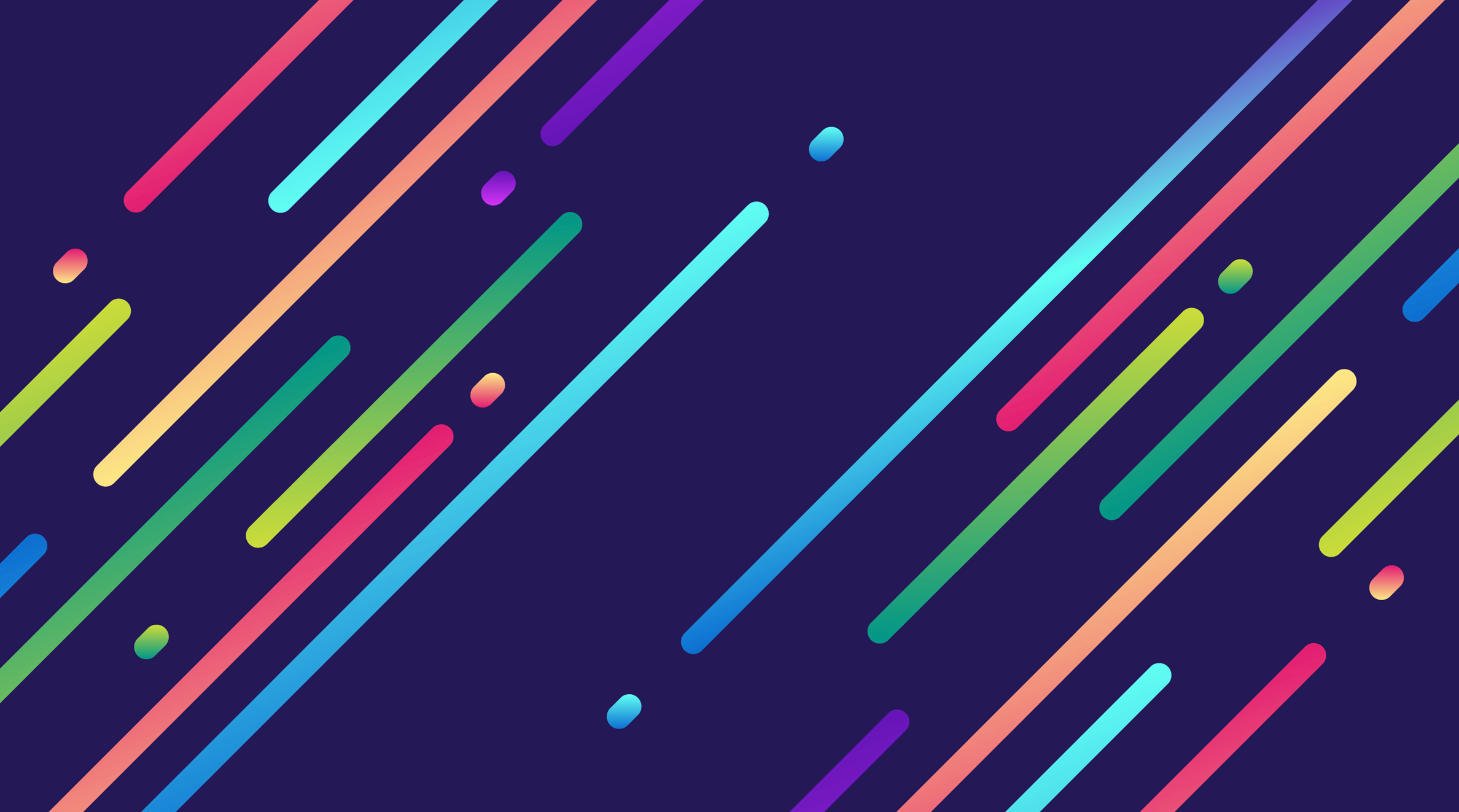 Abstract coloured lines pattern